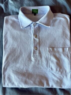 Sid Mashburn Light Blue Polo Medium